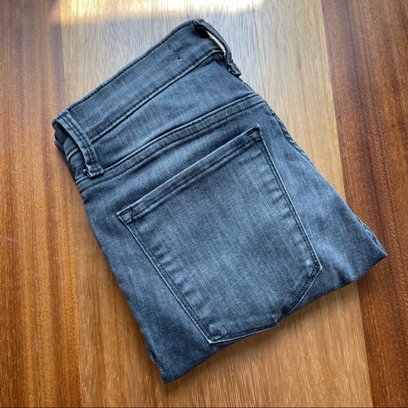 GAP Sz 26 Super High-Rise True Skinny Jeans, Gray - Picture 10 of 11